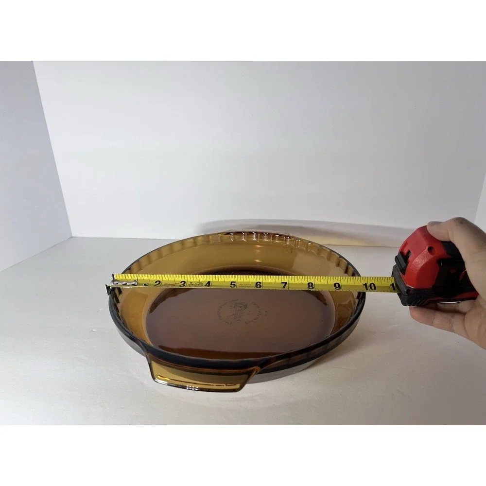 Baking dish / fluted pie‎ plate Anchor Hocking 10